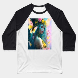 Butterfly Queen Baseball T-Shirt